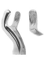 Extracting Forceps With Anatomically Shaped Handle