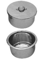 Gallipot with & without lid